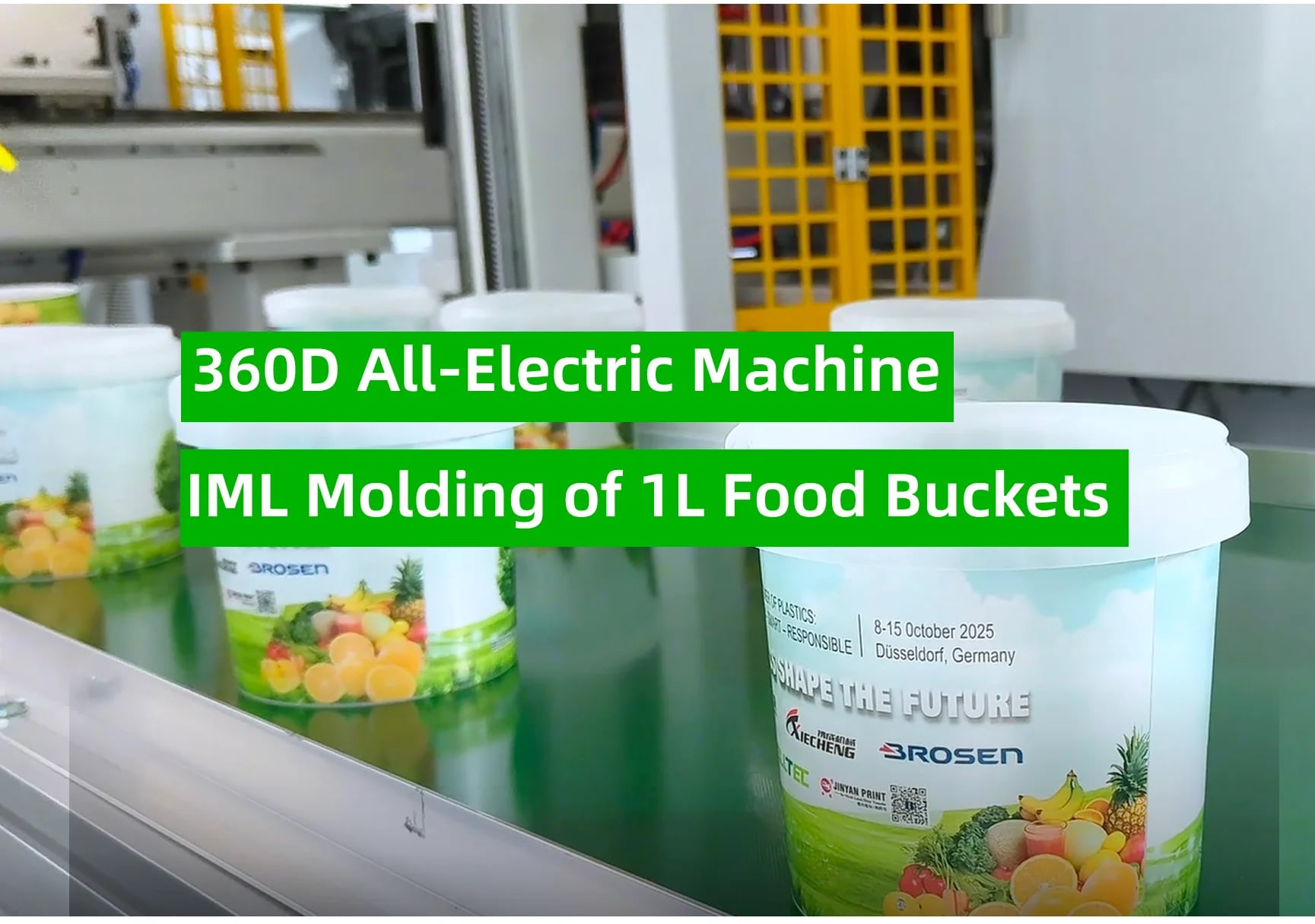 360D  Solution for 1L Food Buckets & Handles