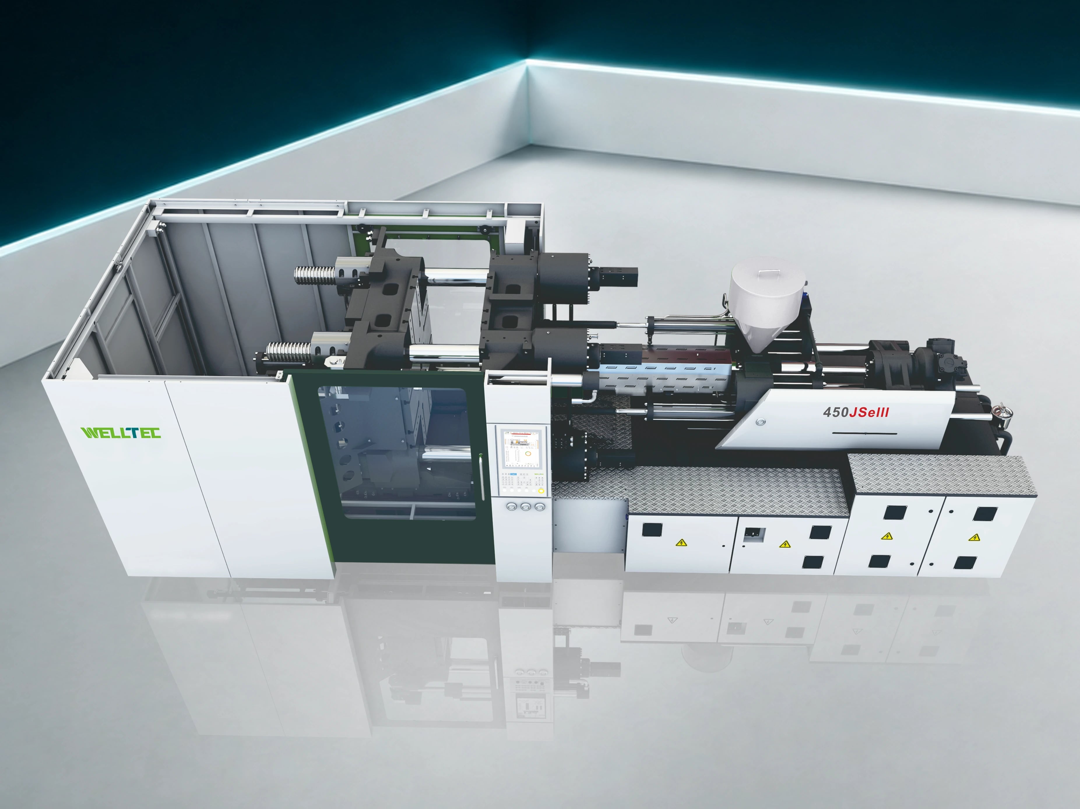JSeIII Small and medium-sized Two-Platen Injection Molding Machine