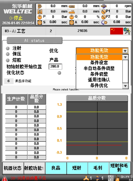 AI Process Control Interface