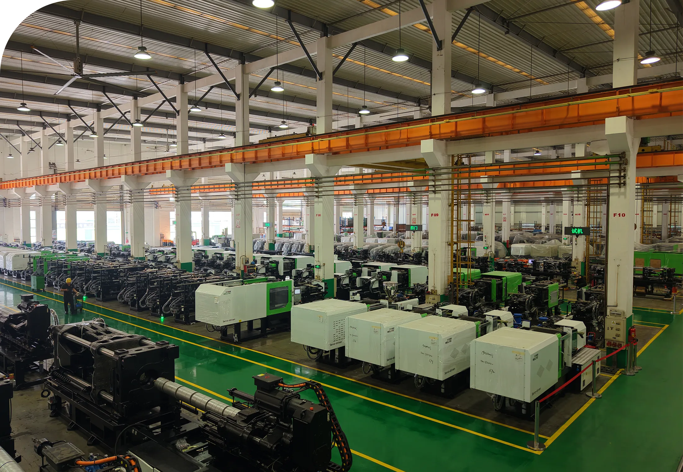 Welltec Injection Molding Machine Workshop